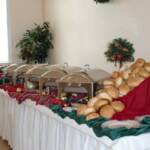 Our on-premise banquet hall holiday buffet